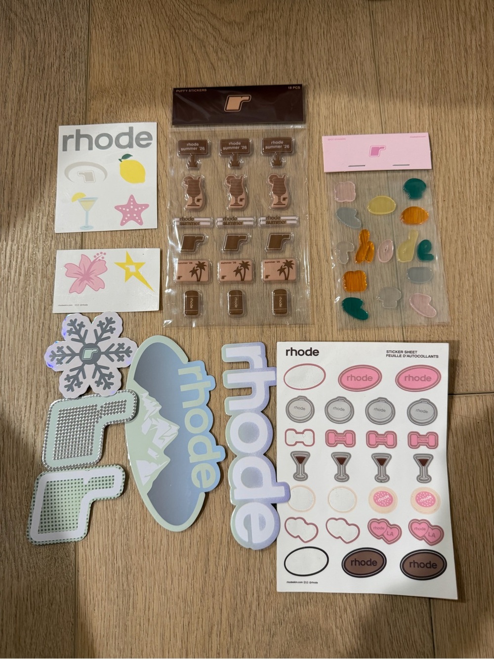 Rhode stickers and tattoos